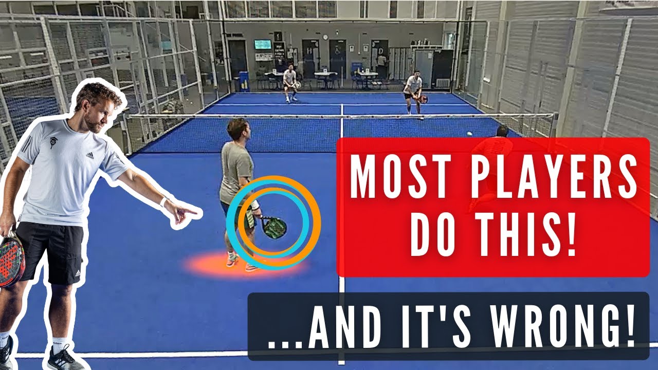 Net ready position: keeping the racket up