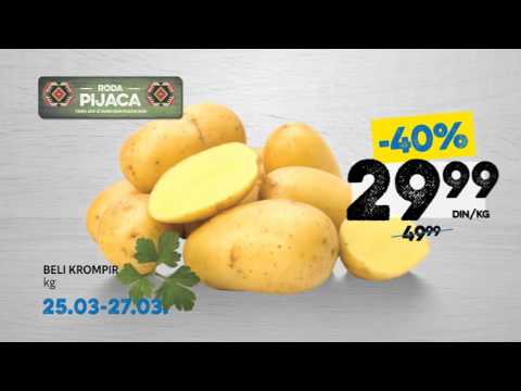 Sveže sa RODA pijace 25. - 27.03.2016.