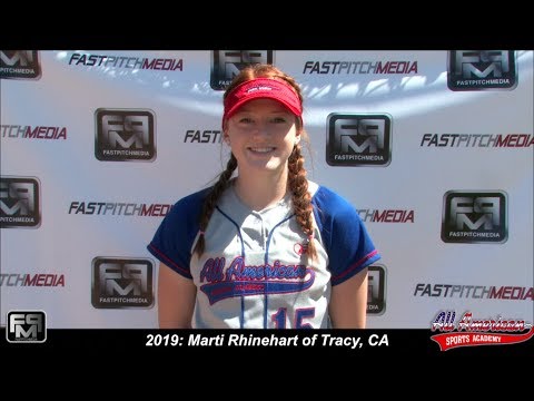 2019 Marti Rhinehart Speedy Slapper, Outfield & Third Base Softball Skills Video - AASA - Virchis