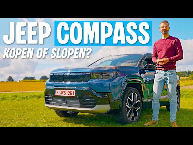 Jeep Compass EV getest - Interessant buitenbeentje? (2026)