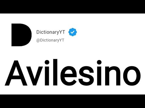 Avilesino Meaning in English