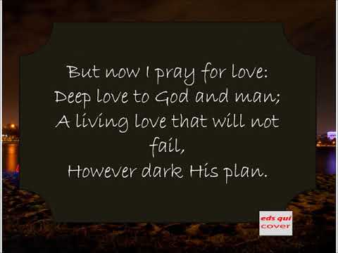 488 – At First I Prayed For Light