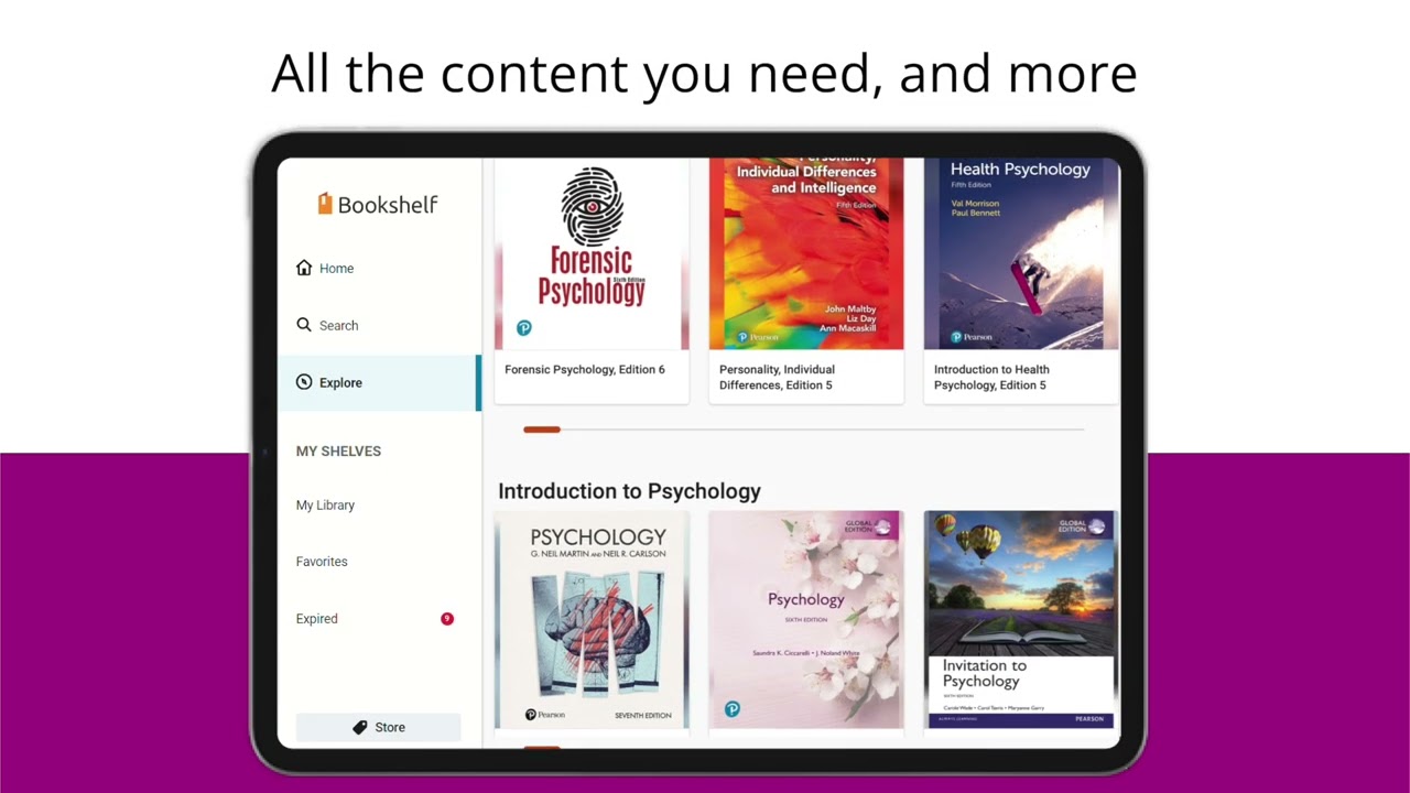 Pearson Psychology eBook Collection