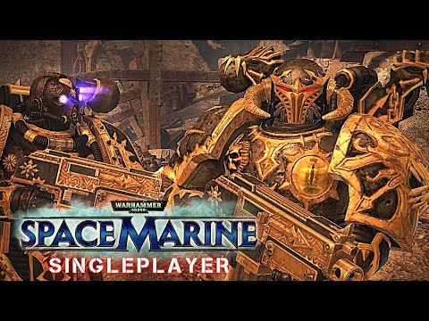 Invasion of the Black Legion forces | Warhammer 40,000: Space Marine - Walkthrough, Part 1