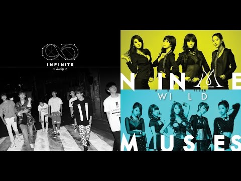 9Muses - Wild (EDM Ver.) [INFINITE - Be Mine Mashup]