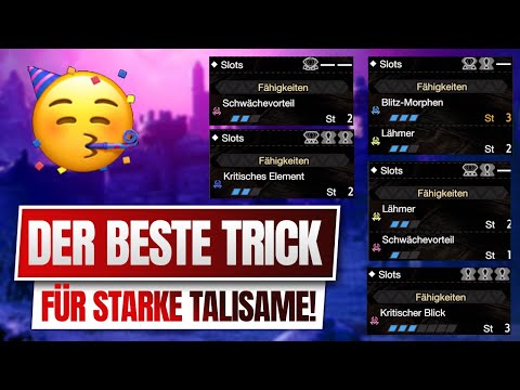 🥳 Get powerful talismans extremely fast! Monster Hunter Rise Sunbreak Talisman Glitch / Tips