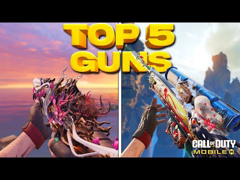 TOP 5 GUNS YOU NEED To Use in Season 11 COD Mobile