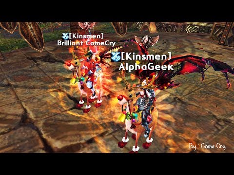Atlantica Online - AlphaGeek in Avalon ND Vs A Boss
