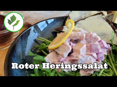 Roter Heringssalat Rezept mit Matjesfilet