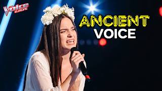19-Year-Old Sang A 60-Year-Old Folk Song... 4 Chairs Had No Choice | The Voice