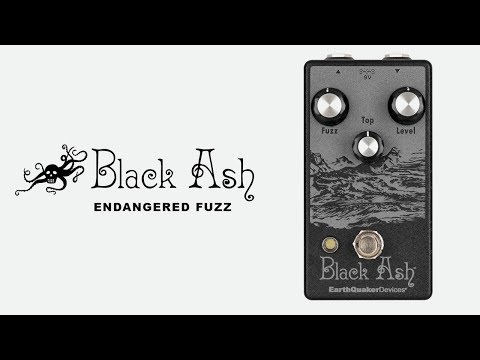 EarthQuaker Devices Black Ash Endangered Fuzz