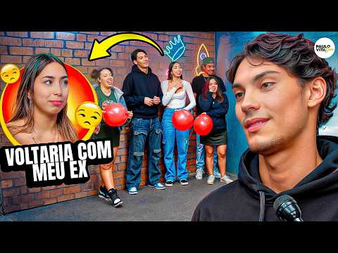 EX GIRLFRIENDS pop the balloon and choose their ex's date