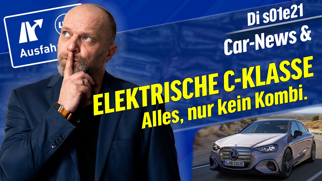 Mercedes-Benz C-Klasse elektrisch W520 | Car-News | Ausfahrt.tv Show s01e21