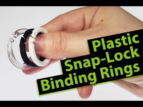 Super Elastic Soft Rubber Binding Ring Triple Lock Fine Ring 1 Piece 2 Sets Black+White