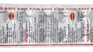 Tazloc 40 | Telmisartan Tablets | Control your high blood pressure | review in Hindi
