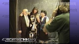 Space Ace: Ace Frehley / Eric Carr Raw video of RockWalk Induction