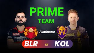 BLR vs KOL Dream11 Team |BLR vs KOL Dream11 IPLT20 | BLR vs KOL LIVE Dream11 Today Match Prediction