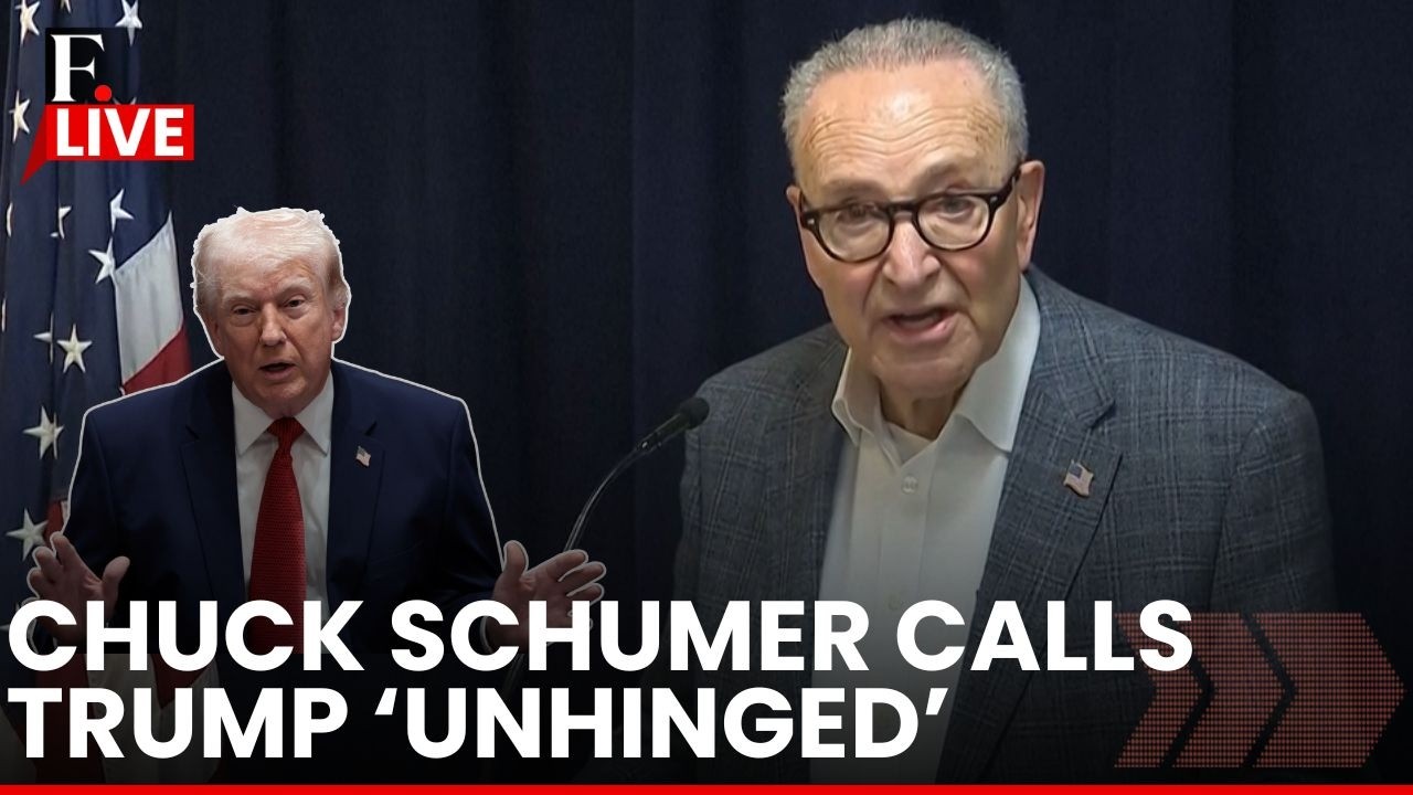 LIVE: Sen. Schumer Slams Trump Over Iran War: 'A Man Acting as Unhinged as Donald Trump...' | N18G