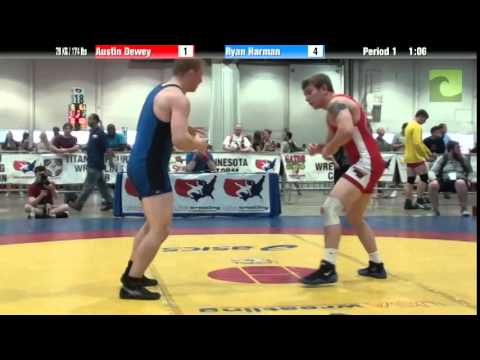 Men 79 KG / 174 lbs - Austin Dewey vs. Ryan Harman