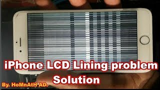 iPhone display lining OR display blinking problem OR Vertical line problem solution 2019
