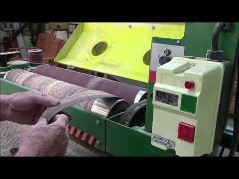 Memphis Answers 3 Drum Sander Sanding Belt install