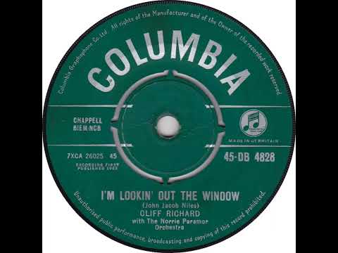 UK New Entry 1962 (104a) Cliff Richard - I'm Lookin' Out The Window