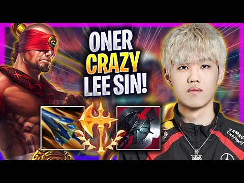 ONER CRAZY GAME WITH LEE SIN! - T1 Oner Plays Lee Sin JUNGLE vs Viego! | Season 2024