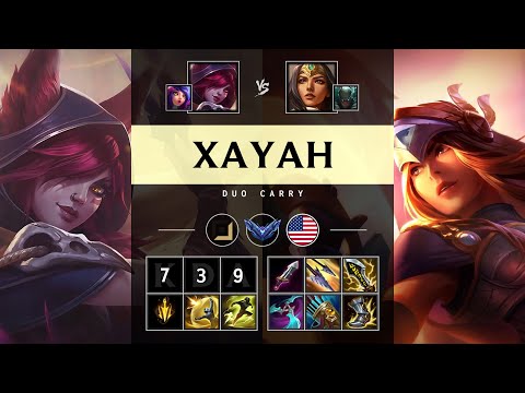 Xayah ADC vs Sivir - NA Diamond Patch 25.07