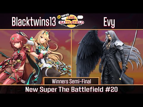 NSB # 20 | Blacktwins13 (Pyra Mythra) vs Evy (Sephiroth) | Winners Semis | SSBU Smash Ultimate