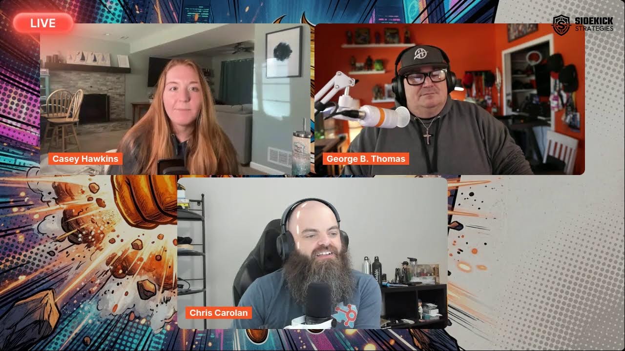 HubSpot Latest Updates Live with George B. Thomas, Casey, and Chris Carolan