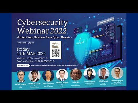 Cybersecurity Webinar 2022 Thailand