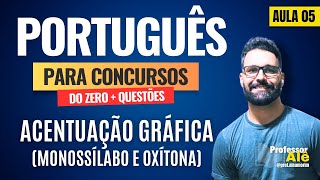 Portuguese for competitions from scratch + Questions | Class 05 | Accentuation of Monosyllables a...