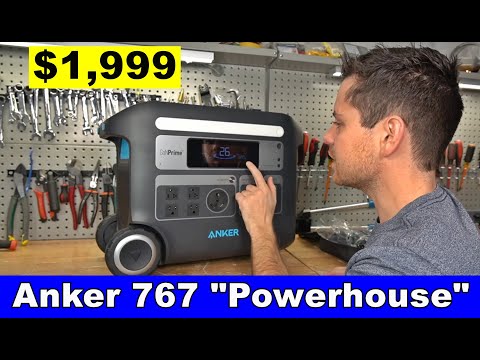 Anker Powerhouse 767: 2048Wh LiFePO4 + 2,400W Inverter?!