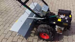 MF 70 DÍESEL ÁTFORDÍTHATÓ ÖNJÁRÓ IPARI TALAJMARÓ - ROTÁCIÓS KAPA MF-70 MF70