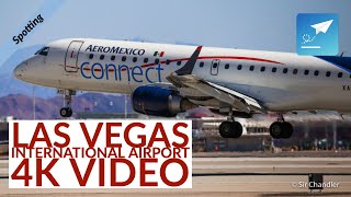 preview picture of video 'Las Vegas y el impresionante movimiento de aviones - 4K'
