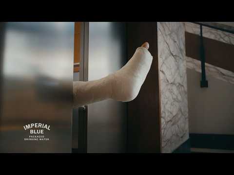 Imperial Blue Packaged Drinking Water's ‘Holding the Lift' campaign.
