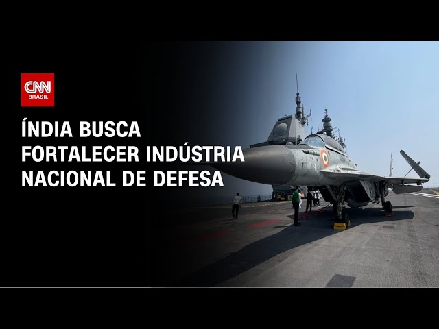 Índia acelera modernização para se tornar potência militar | CNN PRIME TIME