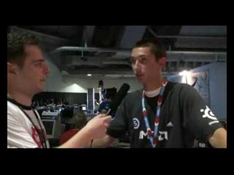 ESWC Masters 08: Rapha po meczu z matr0xem
