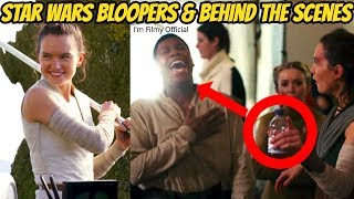 Star Wars: The Last Jedi Bloopers, B-Roll and Behind the Scenes - Daisy Ridley 2017