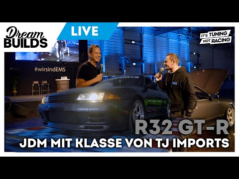 DreamBuilds Live - R32 GT-R mit Thomas von TJ Imports - by it's tuning, not racing