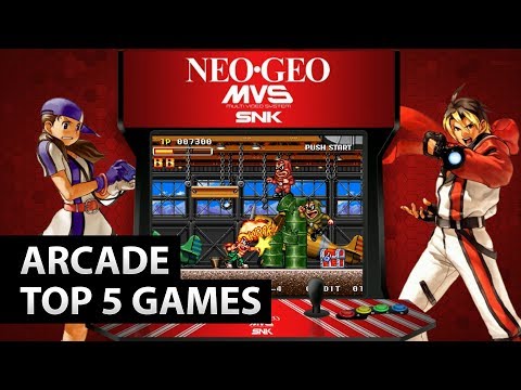 My Top 5 Neo Geo MVS Arcade Games