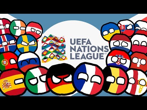 Countryballs Marble Race UEFA Nations League 2018/19