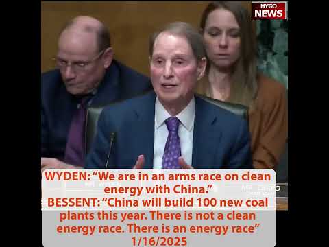 BESSENT: Chinese Dec 8 Treasury Dept hack thru work-from-home software; China 100 new coal plants
