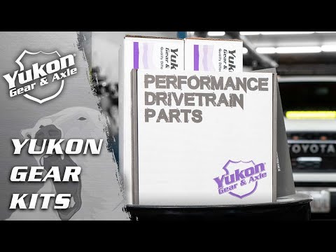 Yukon Re-Gear and Install Kit, Dana 44 front & rear, Jeep JL/JT Rubicon, 5.13 