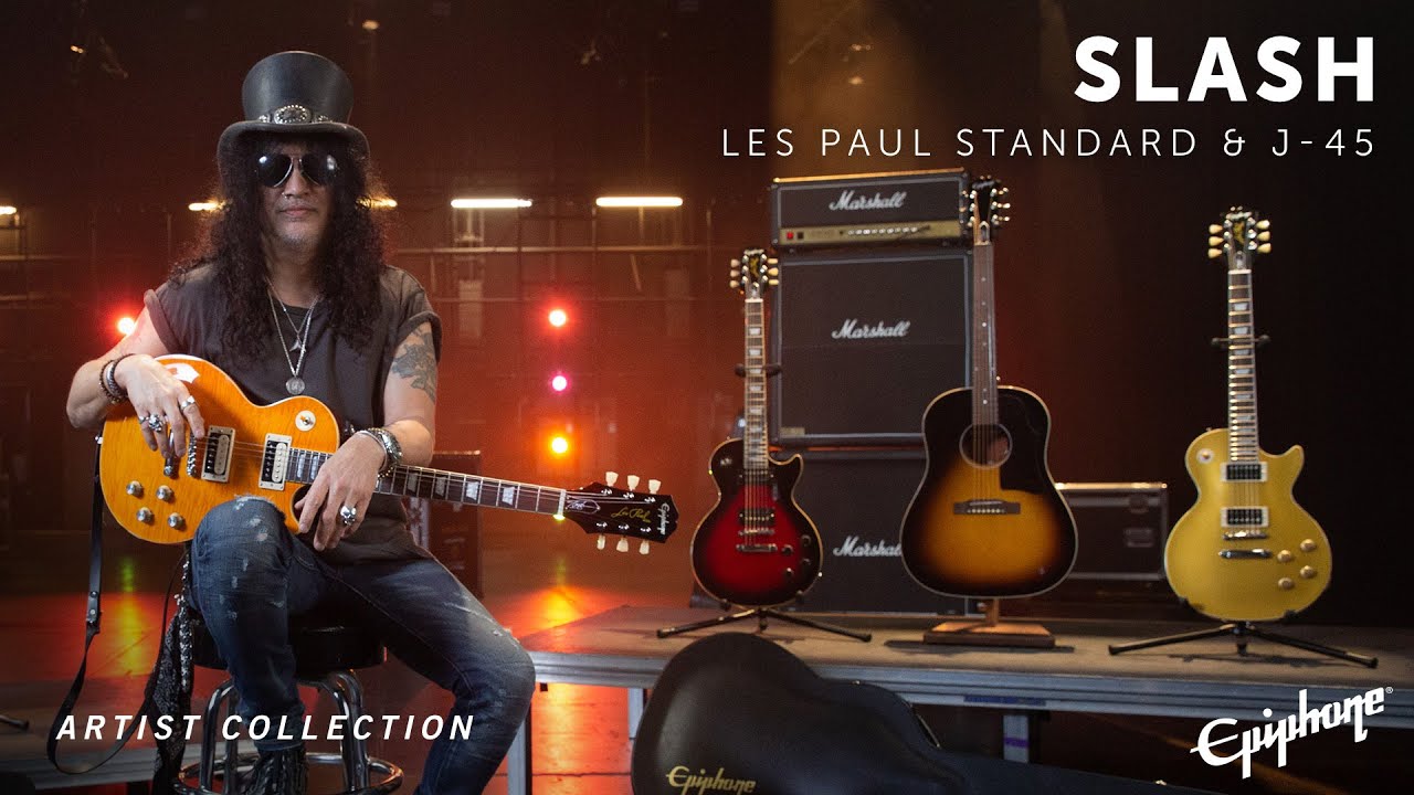 Slash Epiphone Collection - YouTube