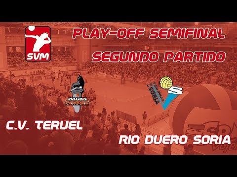 Directo del CV Teruel- Río Duero. Segundo punto de los playoffs.