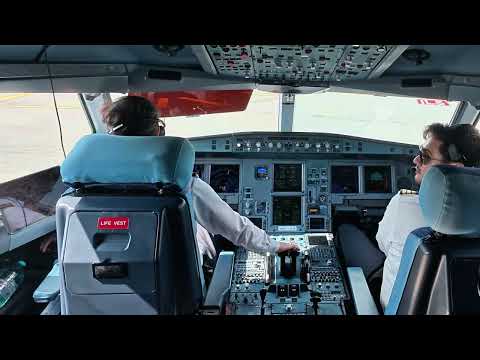 PILOT EYE VIEW - A330 Takeoff & Engine Start-up Secrets | Cockpit View | New York KJFK