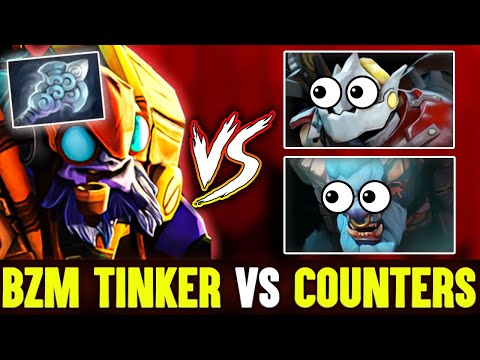 When Counter Pickers Meets Bzm Tinker - Fast And High IQ Plays Dota 2