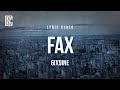 6ix9ine FAX Lyrics