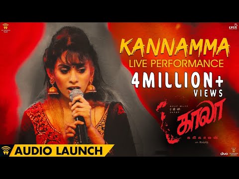 Kannamma Live Performance at Kaala Audio Launch | Rajinikanth | Pa Ranjith | Santhosh Narayanan